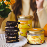 Raw Oreo cookies